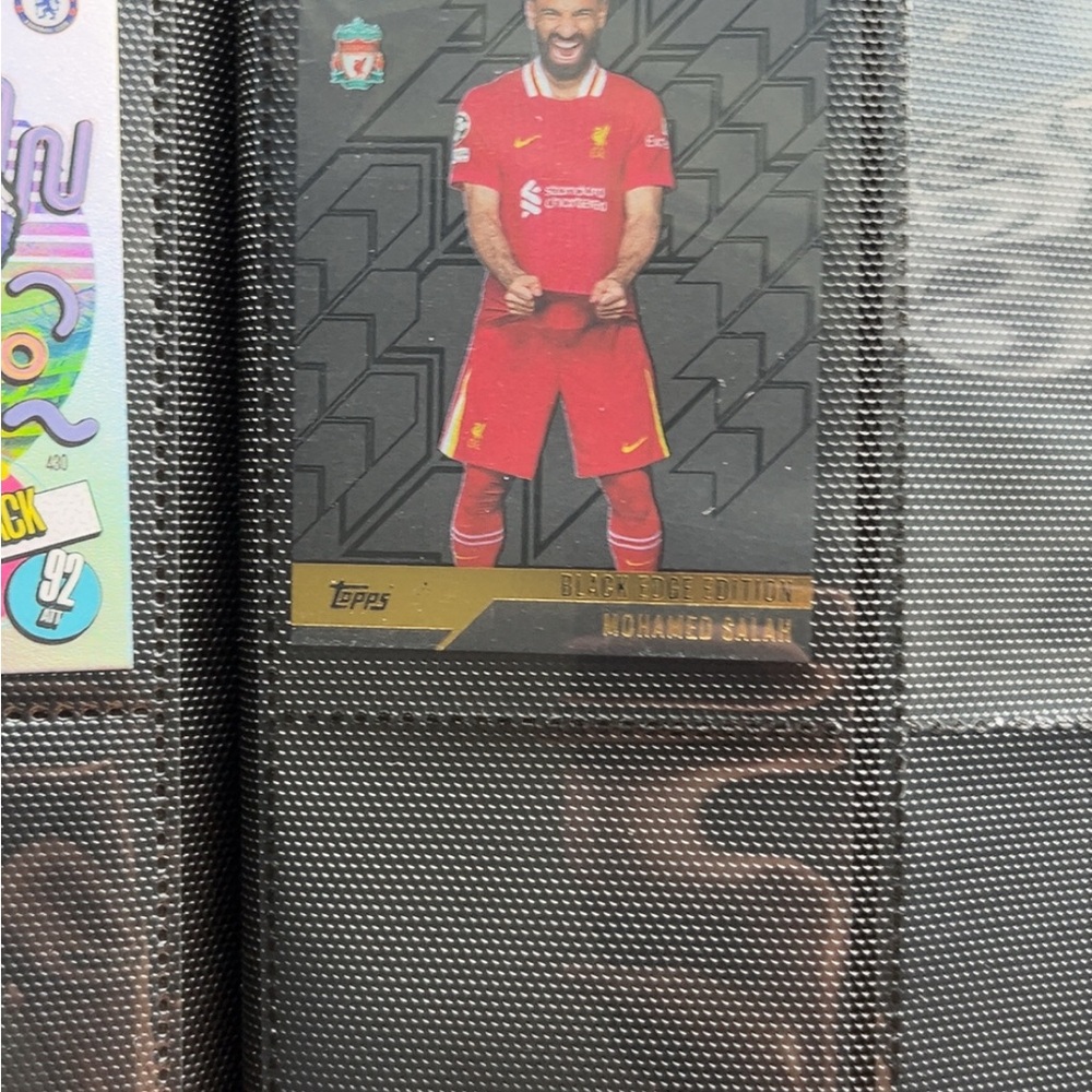 Rare Mohamad Salah Topps Soccer Card